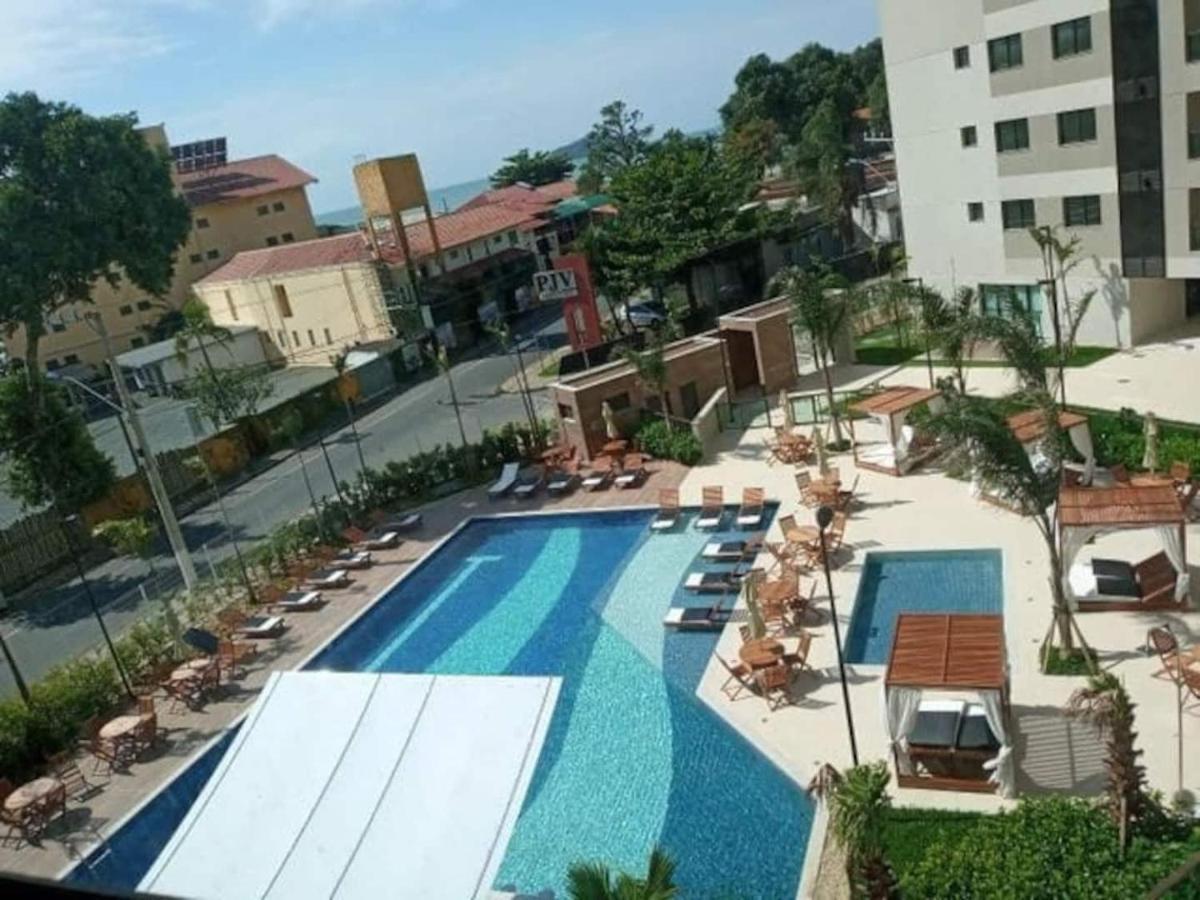 Aptos Em Home Club Frente Mar Com Area De Lazer Completa Penha  Kültér fotó