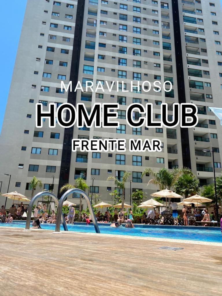 Aptos Em Home Club Frente Mar Com Area De Lazer Completa Penha  Kültér fotó